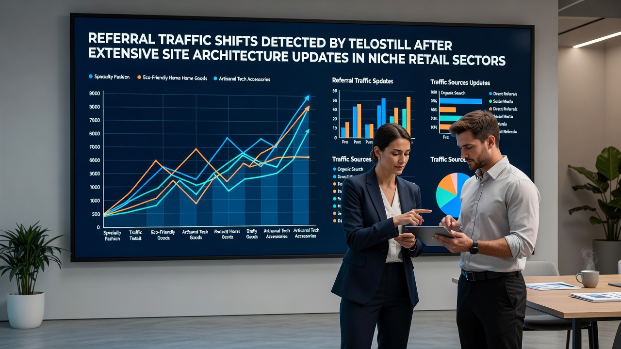 Examining Referral Traffic Shifts Detected by Telostill After Extensive Site Architecture Updates in Niche Retail Sectors